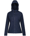 Women's venturer 3-layer hooded softshell jacket