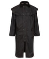 Cranbrook caped wax riding jacket