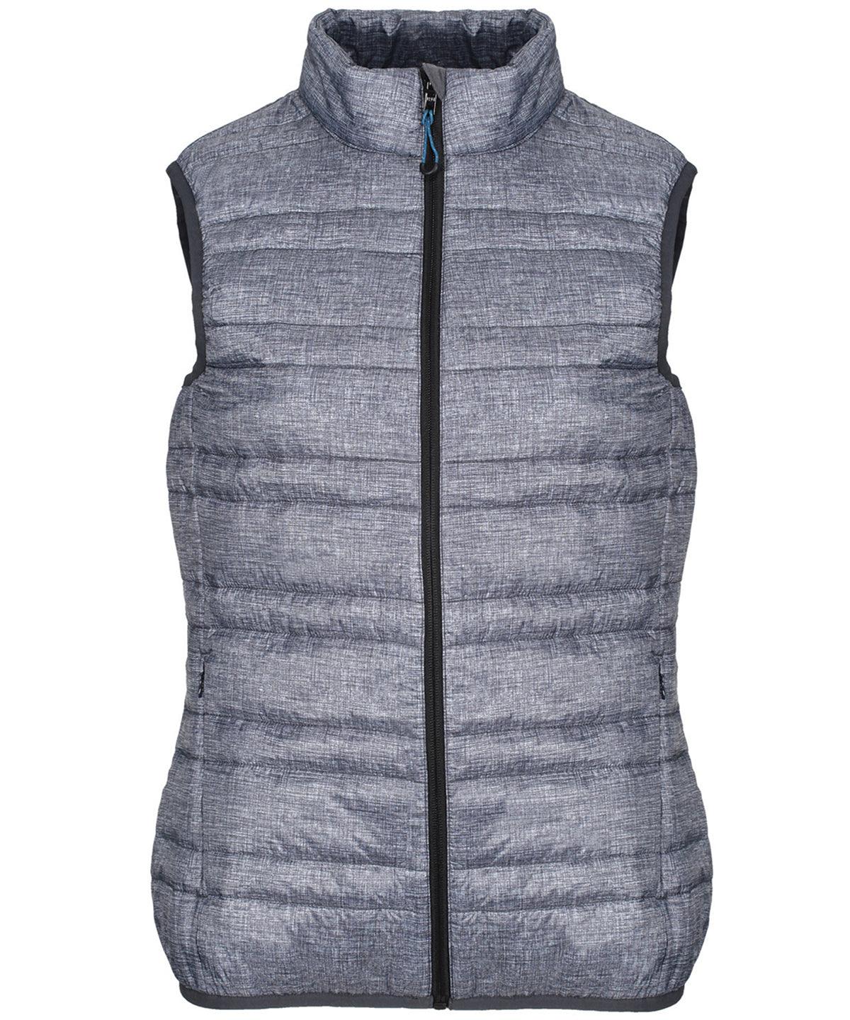 Grey Marl - Women's Firedown down-touch bodywarmer Body Warmers Regatta Professional Gilets and Bodywarmers, Jackets & Coats, New Colours for 2021, Plus Sizes, Rebrandable Schoolwear Centres