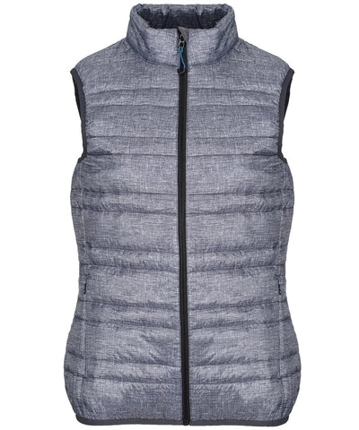 Grey Marl - Women's Firedown down-touch bodywarmer Body Warmers Regatta Professional Gilets and Bodywarmers, Jackets & Coats, New Colours for 2021, Plus Sizes, Rebrandable Schoolwear Centres