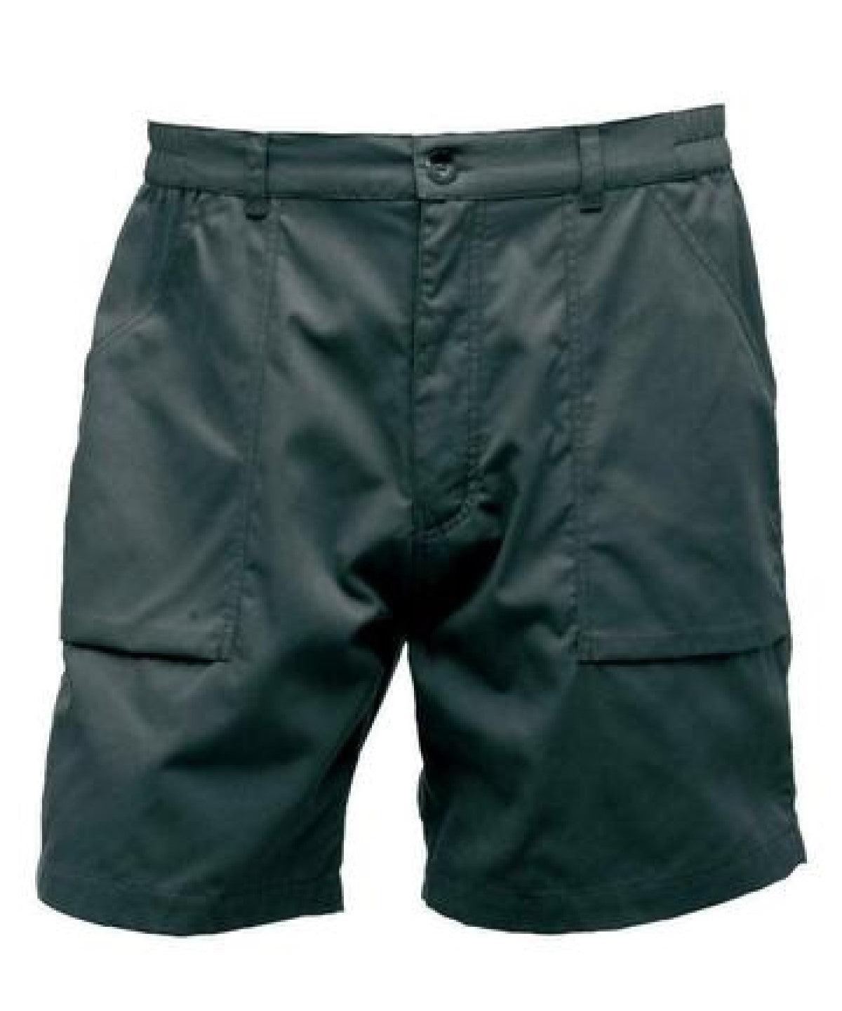 Bottle Green - Action shorts Shorts Regatta Professional Must Haves, Plus Sizes, Trousers & Shorts, Workwear Schoolwear Centres