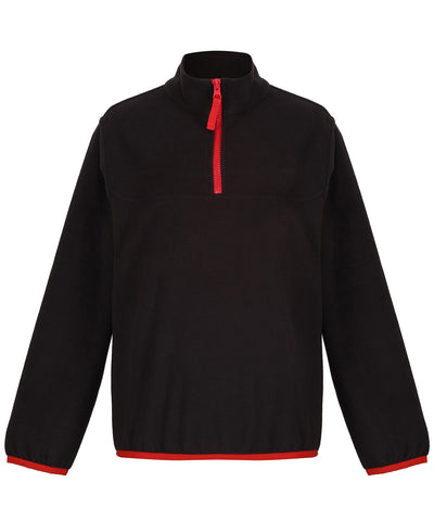 Kids half-zip microfleece