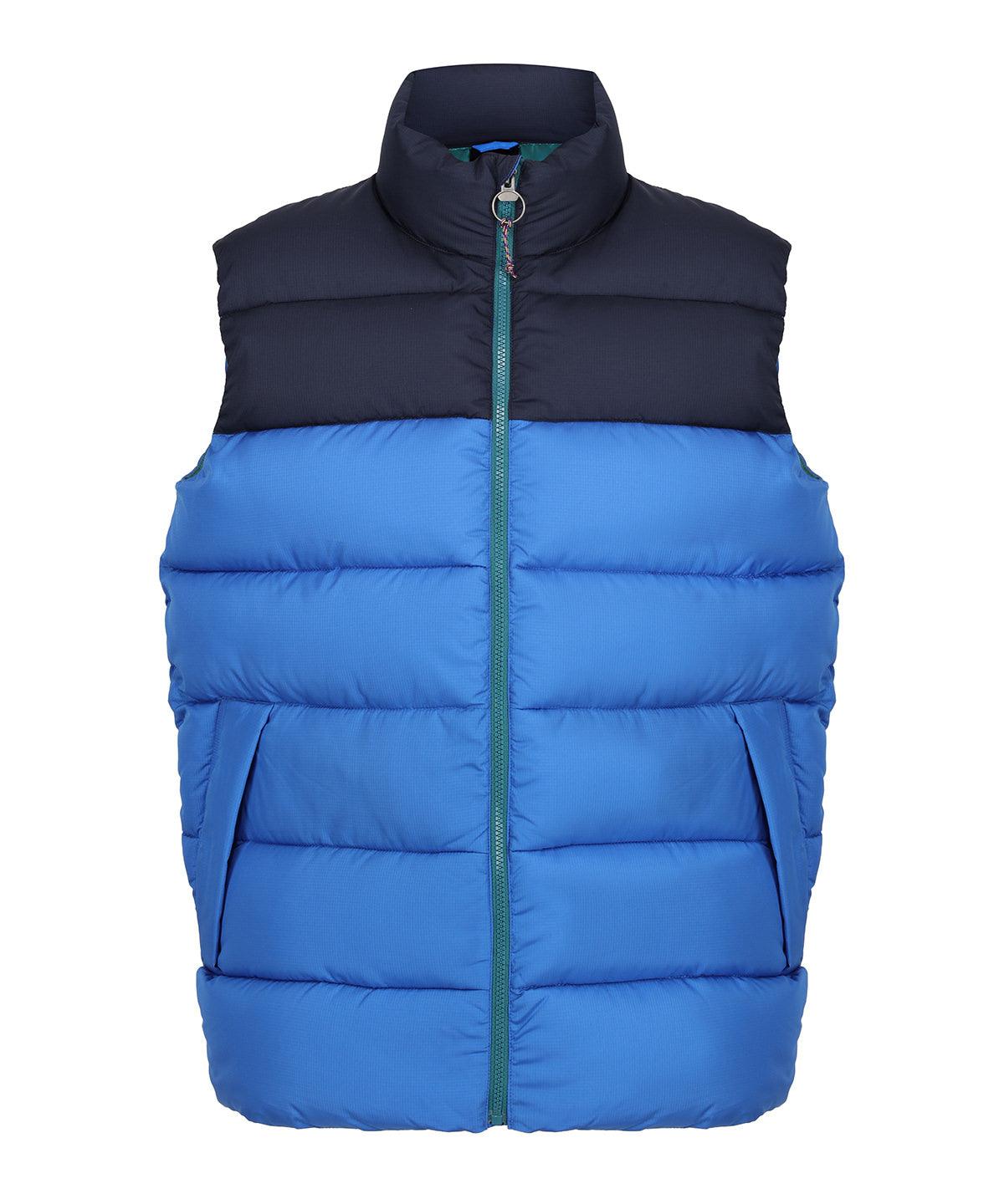 Strong Blue/Navy - Vintage puffer vest Body Warmers Regatta Professional Gilets and Bodywarmers, New Styles for 2023, Organic & Conscious, Plus Sizes, Rebrandable, Winter Essentials Schoolwear Centres