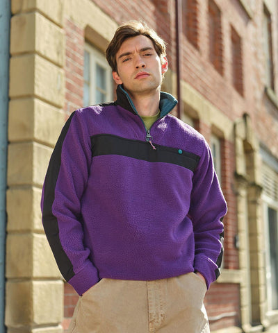 Juniper/Black - Vintage fleece pullover Fleeces Regatta Professional New Styles for 2023, Plus Sizes, Rebrandable, Winter Essentials Schoolwear Centres