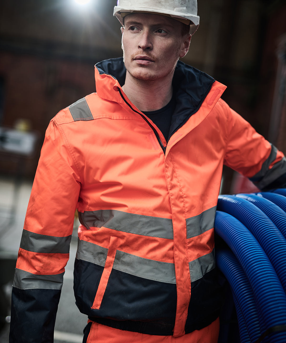 Pro hi-vis classic bomber jacket