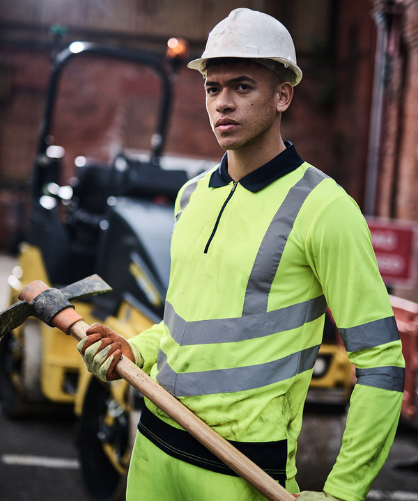 Pro hi-vis ls polo shirt