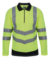 Pro hi-vis ls polo shirt