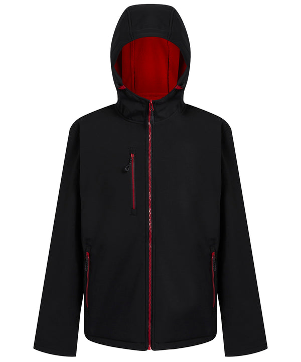 Navigate 2-layer hooded softshell jacket