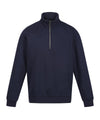 Navy - Pro 1/4 zip sweatshirt Sweatshirts Regatta Professional New Styles for 2023, Organic & Conscious, Plus Sizes, Rebrandable, Sweatshirts Schoolwear Centres