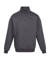 Seal Grey - Pro 1/4 zip sweatshirt Sweatshirts Regatta Professional New Styles for 2023, Organic & Conscious, Plus Sizes, Rebrandable, Sweatshirts Schoolwear Centres