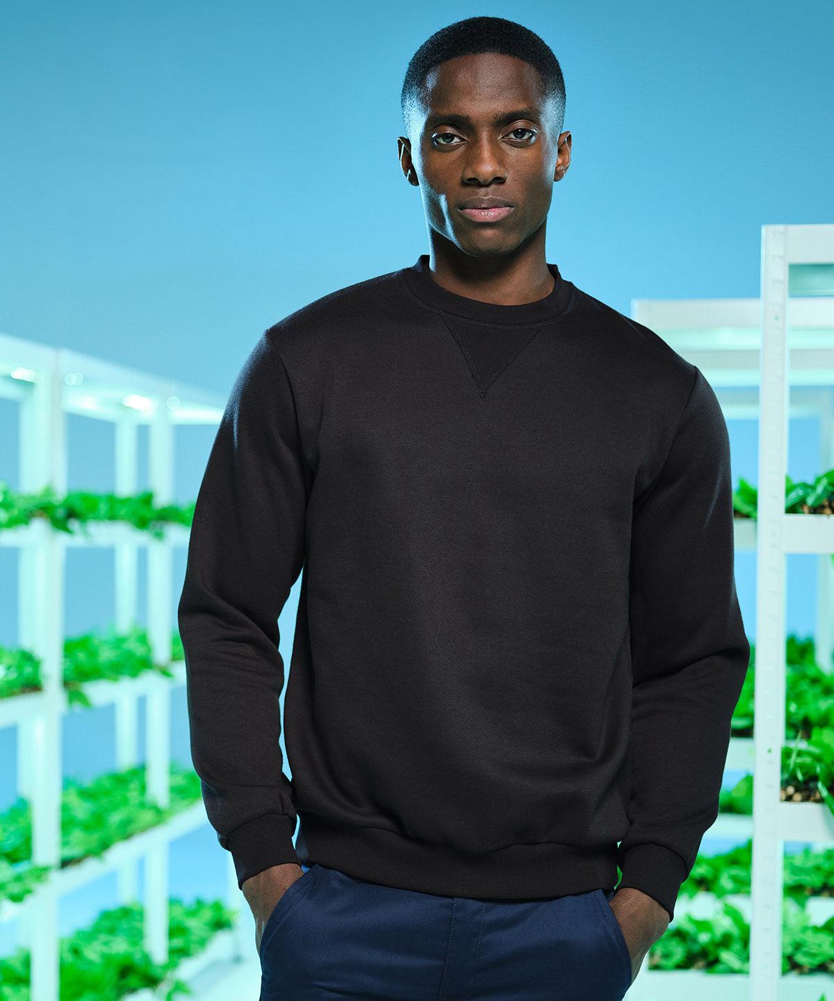 Dark Green - Pro crew neck sweatshirt Sweatshirts Regatta Professional New Styles for 2023, Organic & Conscious, Plus Sizes, Rebrandable, Sweatshirts Schoolwear Centres