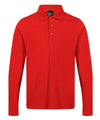 Classic Red - Pro 65/35 long sleeve polo Polos Regatta Professional New Styles for 2023, Organic & Conscious, Plus Sizes, Polos & Casual, Rebrandable Schoolwear Centres