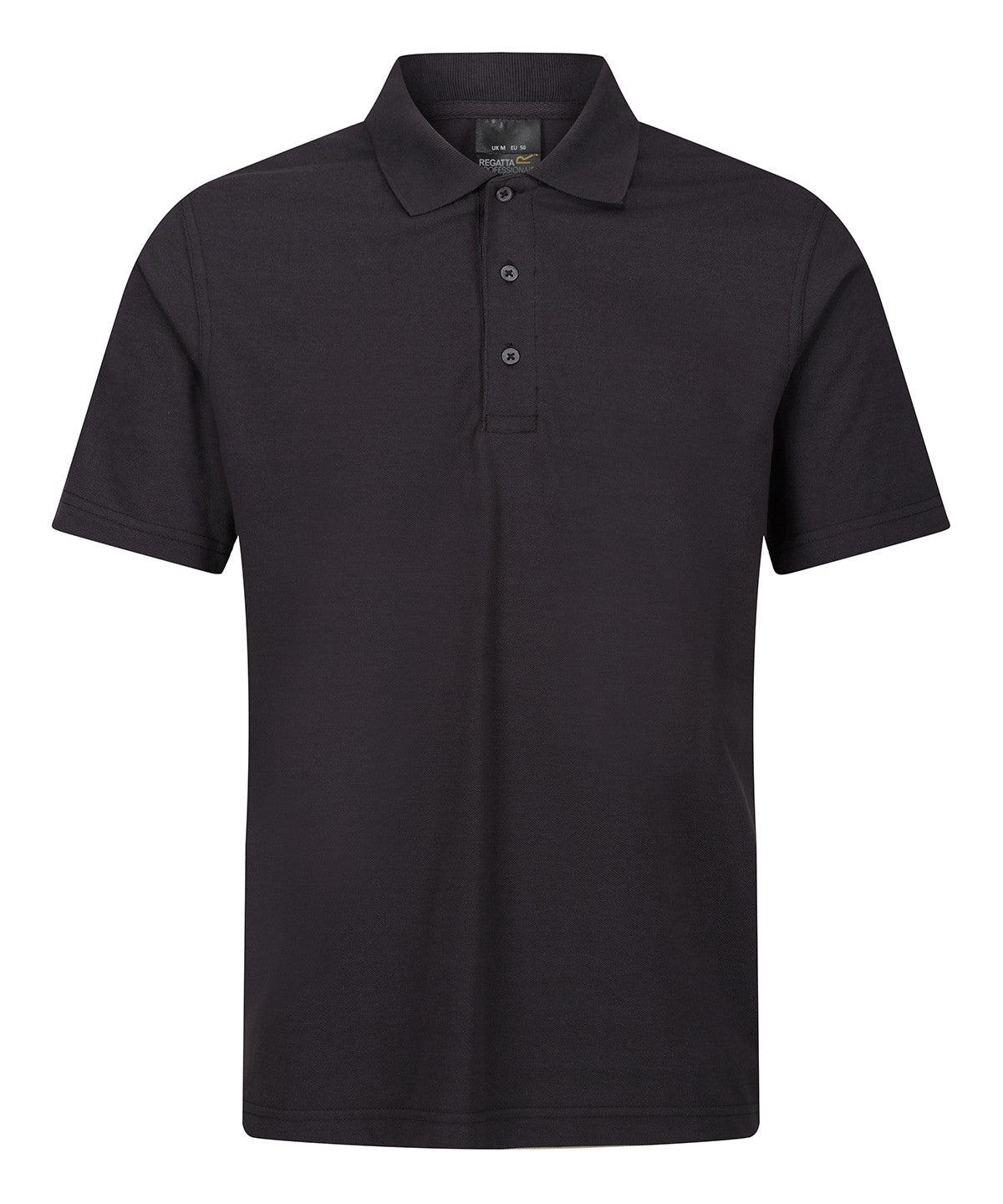 Seal Grey - Pro 65/35 short sleeve polo Polos Regatta Professional New Styles for 2023, Organic & Conscious, Plus Sizes, Polos & Casual, Rebrandable Schoolwear Centres
