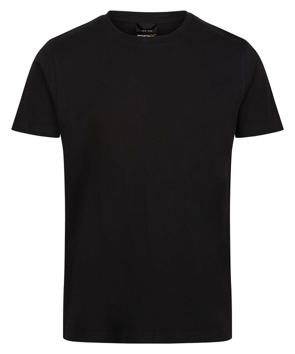Black - Pro soft-touch cotton t-shirt T-Shirts Regatta Professional New Styles for 2023, Organic & Conscious, Plus Sizes, Rebrandable, T-Shirts & Vests Schoolwear Centres