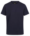 Navy - Pro soft-touch cotton t-shirt T-Shirts Regatta Professional New Styles for 2023, Organic & Conscious, Plus Sizes, Rebrandable, T-Shirts & Vests Schoolwear Centres