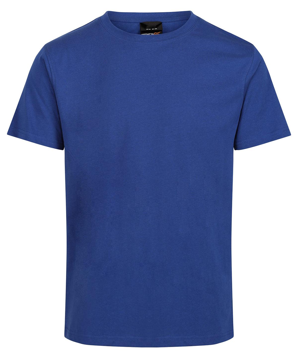 New Royal - Pro soft-touch cotton t-shirt T-Shirts Regatta Professional New Styles for 2023, Organic & Conscious, Plus Sizes, Rebrandable, T-Shirts & Vests Schoolwear Centres