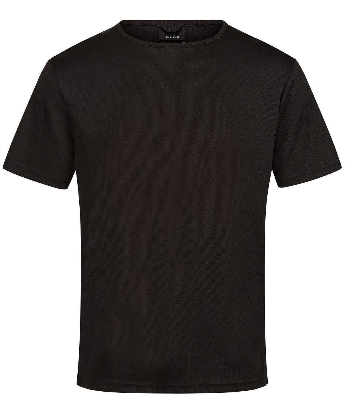 Black - Pro wicking t-shirt T-Shirts Regatta Professional New Styles for 2023, Plus Sizes, Rebrandable, T-Shirts & Vests Schoolwear Centres