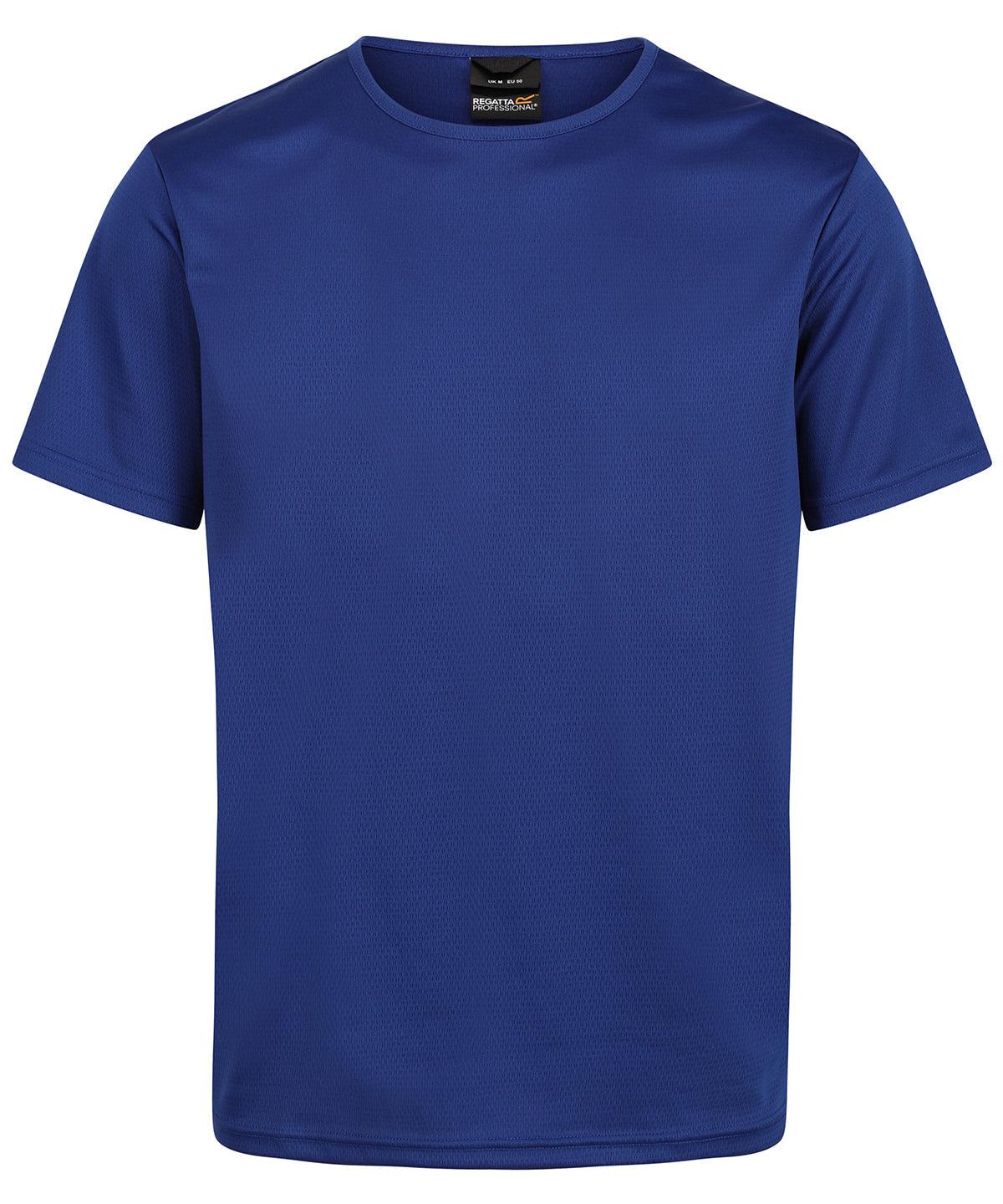 New Royal - Pro wicking t-shirt T-Shirts Regatta Professional New Styles for 2023, Plus Sizes, Rebrandable, T-Shirts & Vests Schoolwear Centres