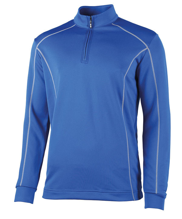Black - Rhino Seville ¼ zip mid-layer Sports Overtops Rhino Activewear & Performance, Athleisurewear, Must Haves, Outdoor Sports, Plus Sizes, Sports & Leisure Schoolwear Centres