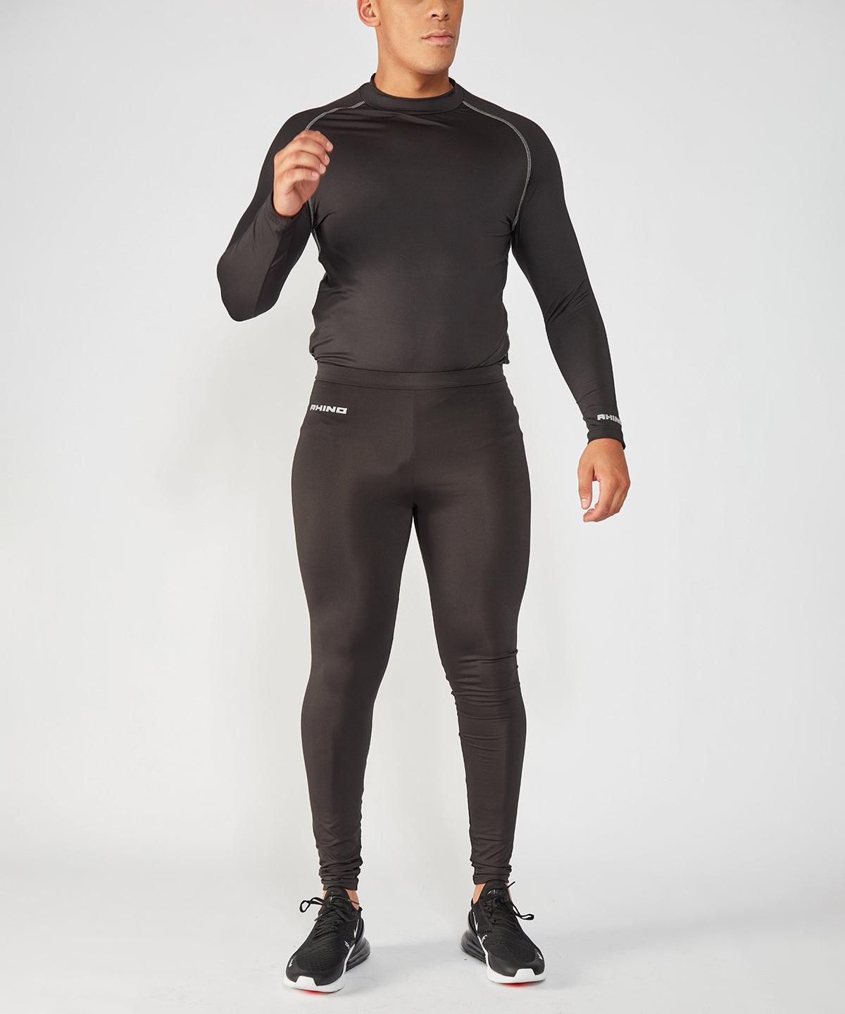 Black - Rhino baselayer leggings Baselayers Rhino Baselayers, Must Haves, Outdoor Sports, Sports & Leisure Schoolwear Centres