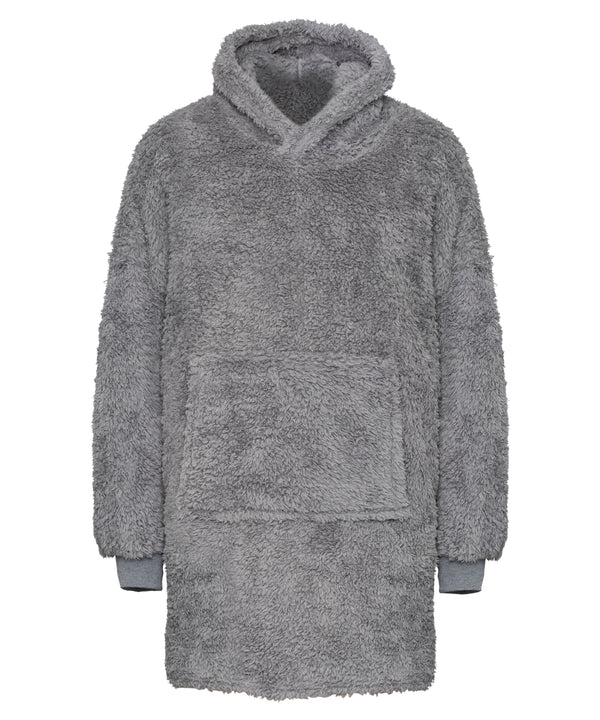 Grey The Ribbon teddy bear fabric hoodie Schoolwear Centres
