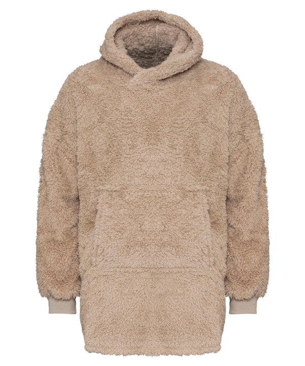 Teddy hot sale material hoodie