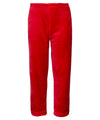 The kids Ribbon luxury Eskimo-style fleece pants