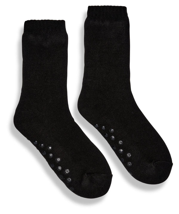 Black - The Ribbon luxury Eskimo-style fleece socks Socks Ribbon Lounge & Underwear, New in Schoolwear Centres