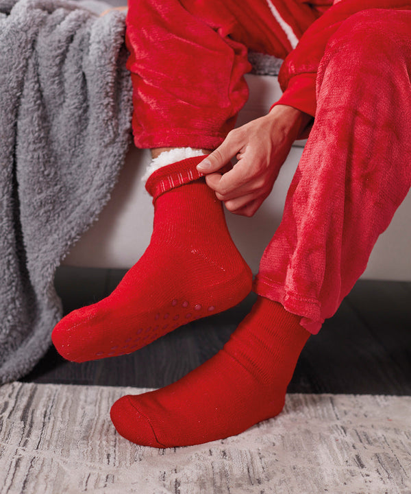 The Ribbon luxury Eskimo-style fleece socks