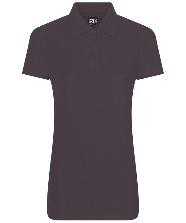 Solid Grey - Women's pro polo Polos ProRTX Activewear & Performance, Back to Business, Must Haves, New Colours for 2021, Plus Sizes, Polos & Casual, Rebrandable, Safe to wash at 60 degrees, Workwear Schoolwear Centres