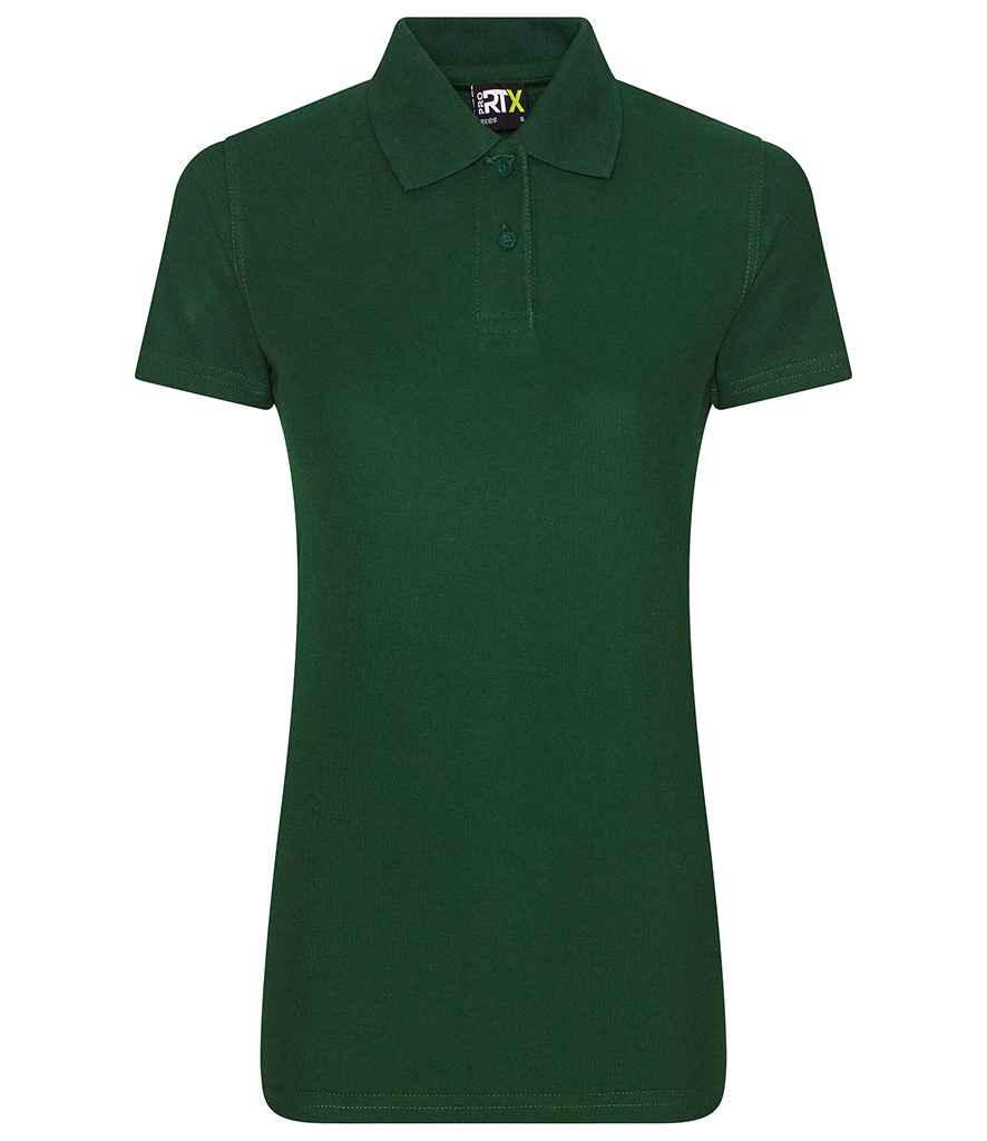 Pro RTX Ladies Pro Piqué Polo Shirt | Bottle Green Polo Pro RTX Hi-vis Tops, style-rx101f Schoolwear Centres