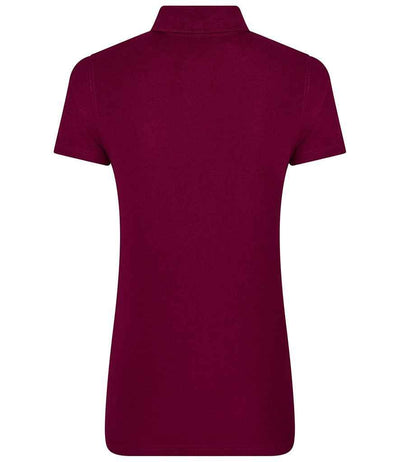 Pro RTX Ladies Pro Piqué Polo Shirt | Burgundy Polo Pro RTX Hi-vis Tops, style-rx101f Schoolwear Centres