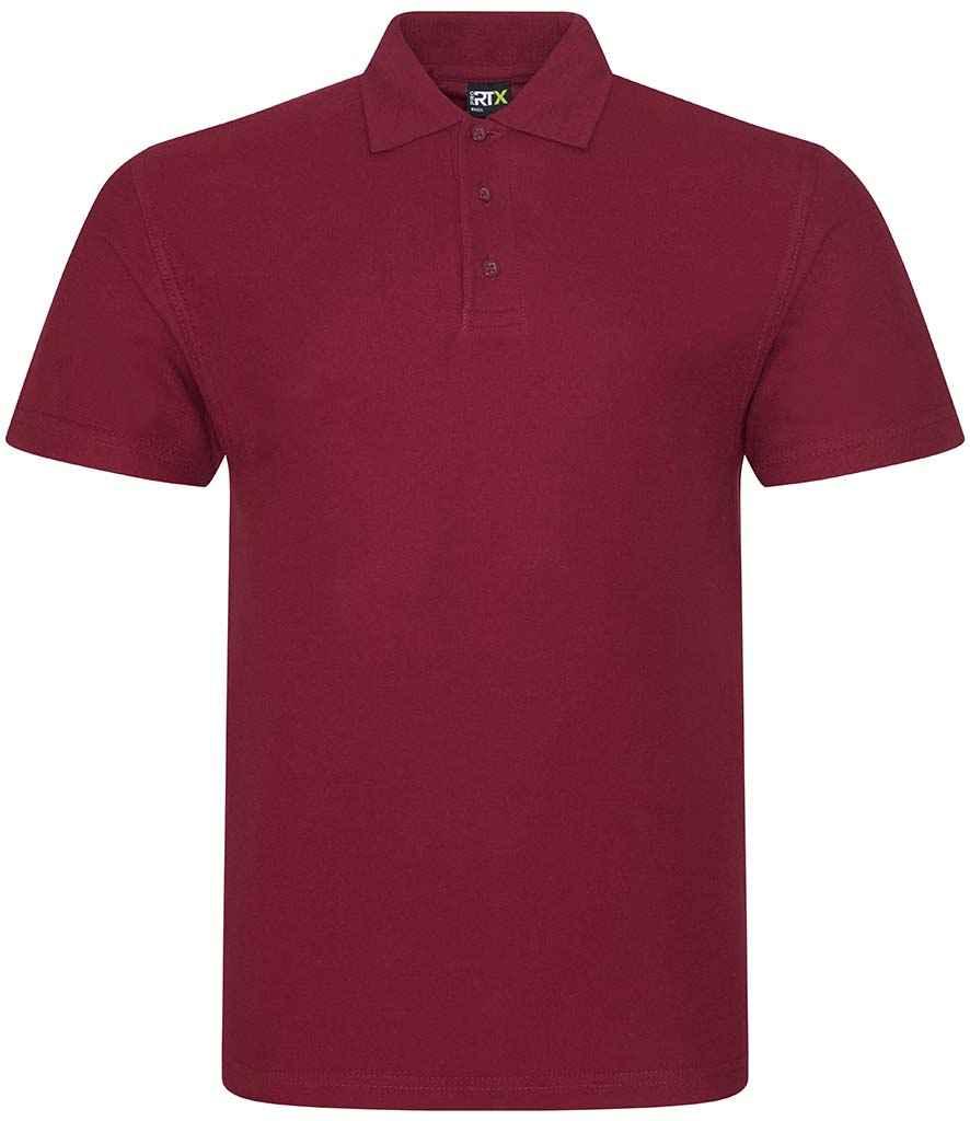 Pro RTX Pro Piqué Polo Shirt | Burgundy Polo Pro RTX Hi-vis Tops, style-rx101 Schoolwear Centres