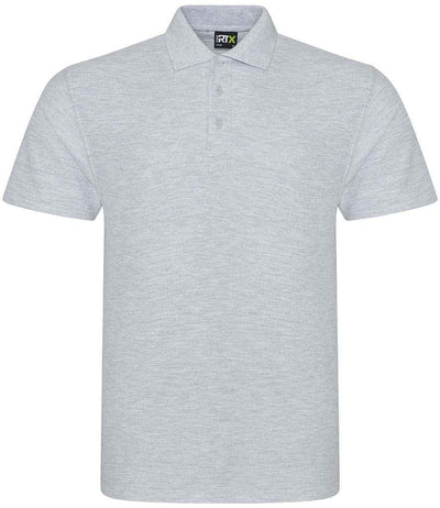 Pro RTX Pro Piqué Polo Shirt | Heather Grey Polo Pro RTX Hi-vis Tops, style-rx101 Schoolwear Centres