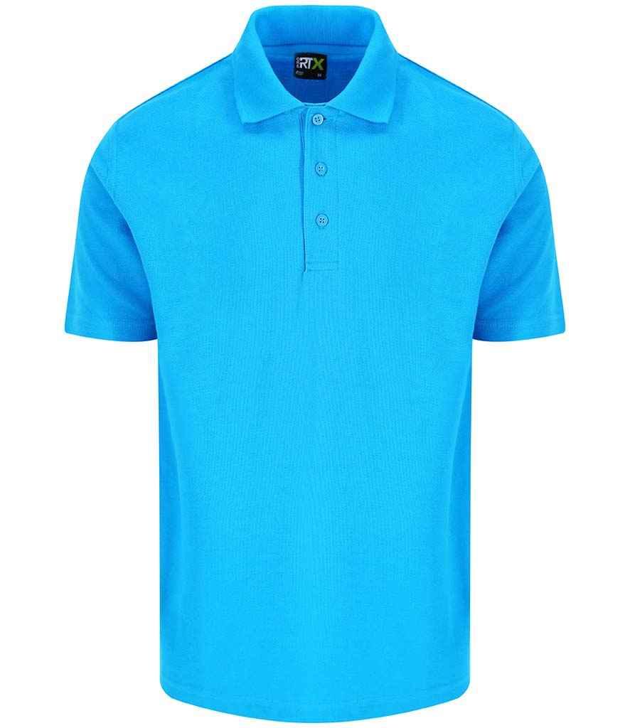Pro RTX Pro Piqué Polo Shirt | Turquoise Blue Polo Pro RTX Hi-vis Tops, style-rx101 Schoolwear Centres