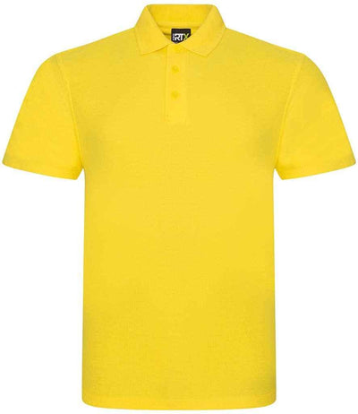 Pro RTX Pro Piqué Polo Shirt | Yellow Polo Pro RTX Hi-vis Tops, style-rx101 Schoolwear Centres