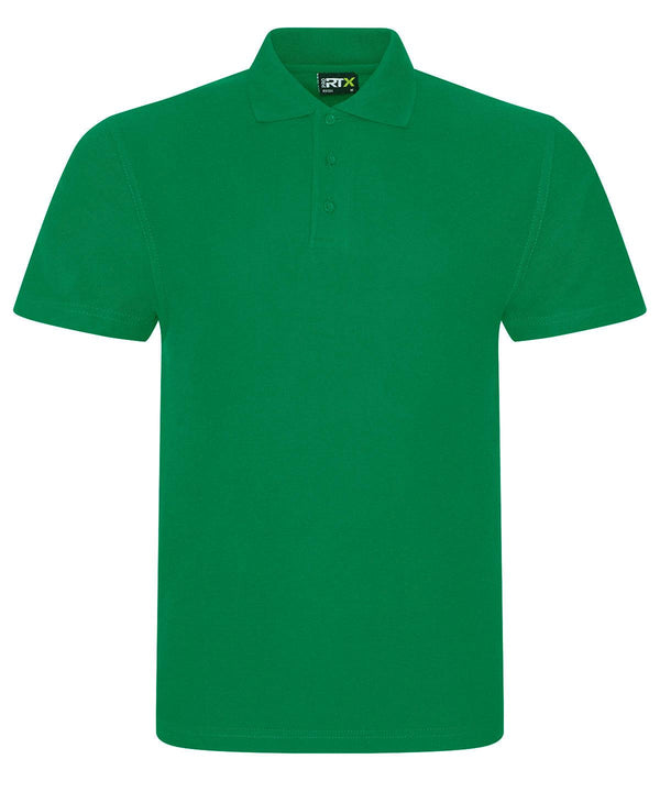 Kelly Green - Pro polo Polos ProRTX 2022 Spring Edit, Back to Business, Must Haves, New Colours For 2022, Plus Sizes, Polos & Casual, Rebrandable, Safe to wash at 60 degrees, Workwear Schoolwear Centres