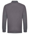 Pro RTX Pro Long Sleeve Piqué Polo Shirt | Solid Grey Polo Pro RTX style-rx102 Schoolwear Centres