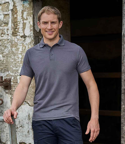 Pro RTX Pro Polyester Polo Shirt | Solid Grey Polo Pro RTX style-rx105 Schoolwear Centres