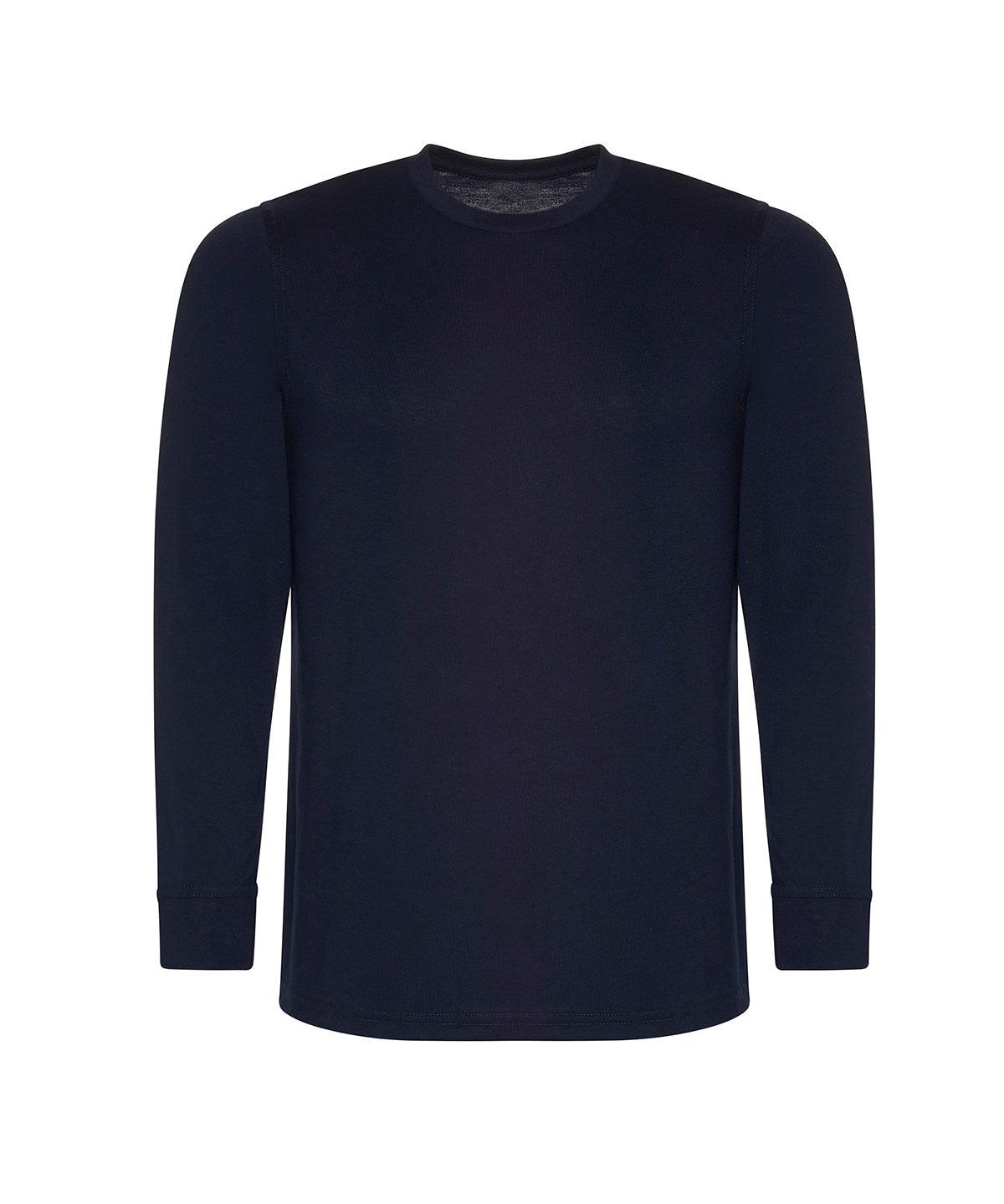 Navy - Pro long sleeve t-shirt T-Shirts ProRTX New Styles for 2023, Plus Sizes, T-Shirts & Vests, Workwear Schoolwear Centres