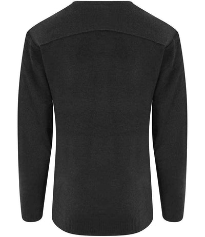Pro RTX Pro Acrylic V Neck Sweater | Black Jumper Pro RTX style-rx200 Schoolwear Centres