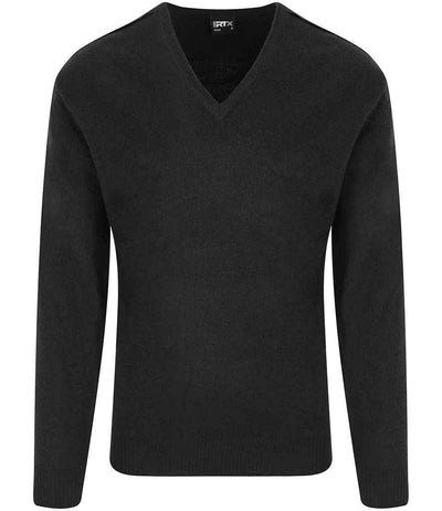 Pro RTX Pro Acrylic V Neck Sweater | Black Jumper Pro RTX style-rx200 Schoolwear Centres