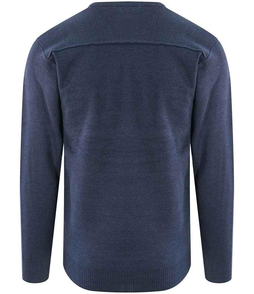 Pro RTX Pro Acrylic V Neck Sweater | Navy Jumper Pro RTX style-rx200 Schoolwear Centres