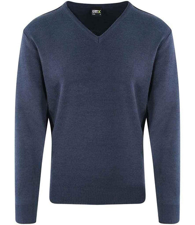 Pro RTX Pro Acrylic V Neck Sweater | Navy Jumper Pro RTX style-rx200 Schoolwear Centres