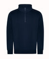 Navy - Pro 1/4 neck zip sweatshirt Sweatshirts ProRTX New Styles for 2023, Plus Sizes, Sweatshirts, Workwear Schoolwear Centres