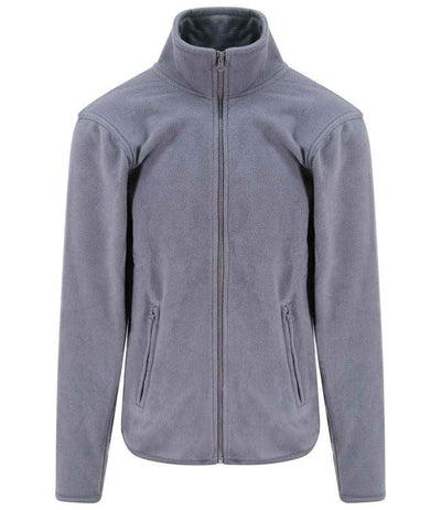 Pro RTX Pro Micro Fleece Jacket | Solid Grey Fleece Pro RTX style-rx401 Schoolwear Centres