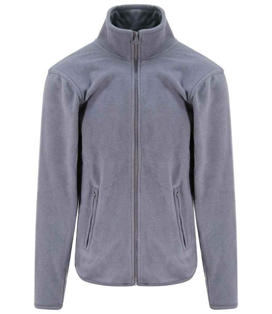 Pro RTX Pro Micro Fleece Jacket | Solid Grey Fleece Pro RTX style-rx401 Schoolwear Centres
