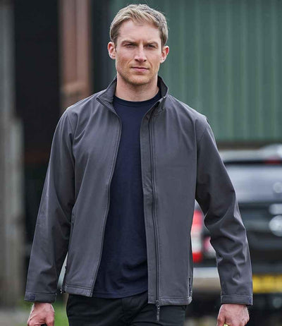 Pro RTX Pro Two Layer Soft Shell Jacket | Charcoal Soft Shell Pro RTX style-rx500 Schoolwear Centres