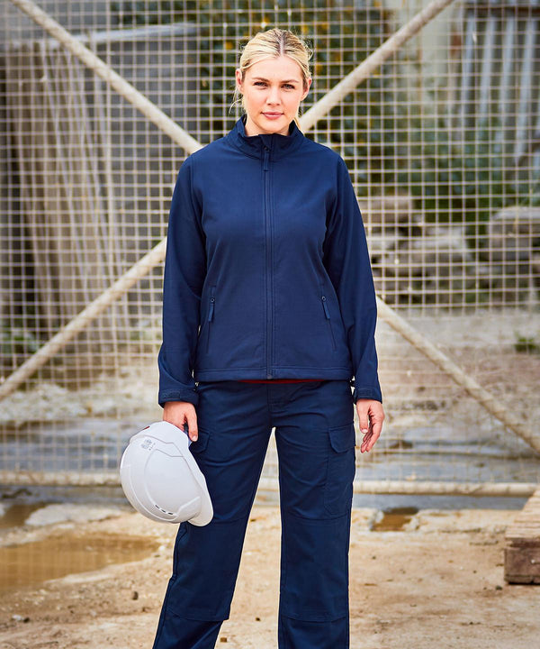 Navy - Women's Pro 2-layer softshell jacket Jackets ProRTX Jackets & Coats, Must Haves, Softshells, Workwear Schoolwear Centres