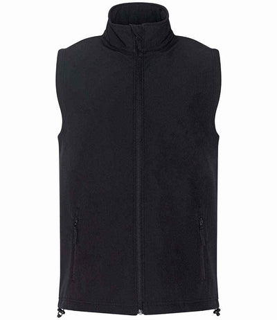 Pro RTX Two Layer Soft Shell Gilet | Black Gilet Pro RTX style-rx550 Schoolwear Centres